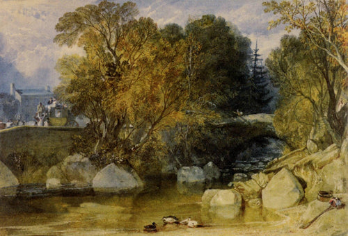 Ivy Bridge (Joseph Mallord William Turner) - Reprodução com Qualidade Museu
