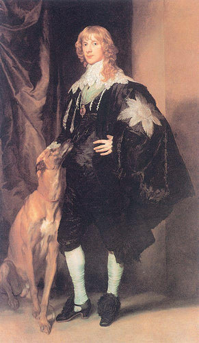 James Stuart, duque de Lennox e Richmond (Anthony van Dyck) - Reprodução com Qualidade Museu