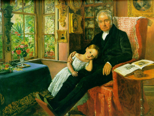 James Wyatt e sua neta Mary