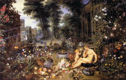 Alegoria do sentido do olfato (Peter Paul Rubens) - Reprodução com Qualidade Museu