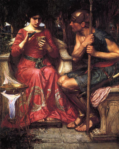 Jason e Medea (John William Waterhouse) - Reprodução com Qualidade Museu