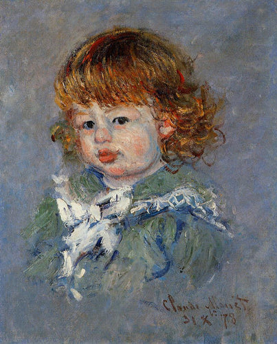 Jean Pierre Hoschede Chamado Bebe Jean (Claude Monet) - Reprodução com Qualidade Museu