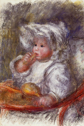 Jean Renoir em uma cadeira (Pierre-Auguste Renoir) - Reprodução com Qualidade Museu