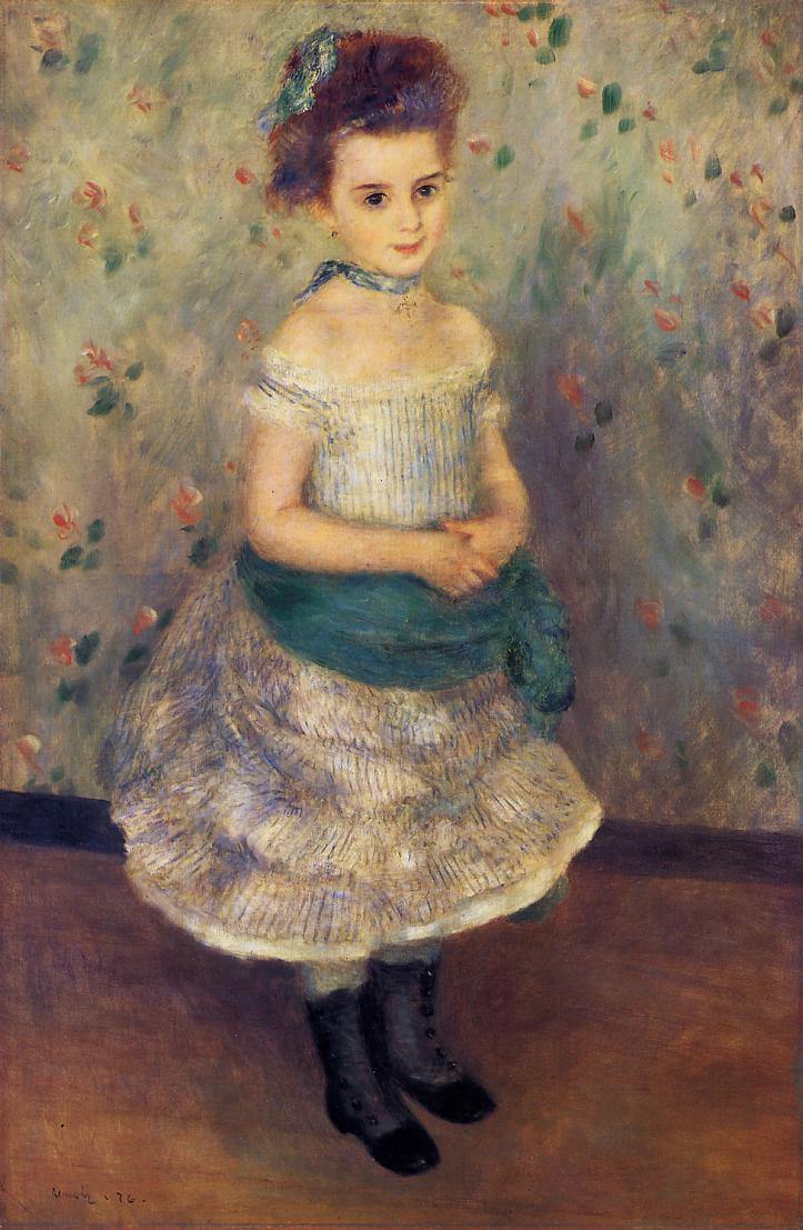 Jeanne Durand Ruel (Pierre-Auguste Renoir) - Reprodução com Qualidade Museu