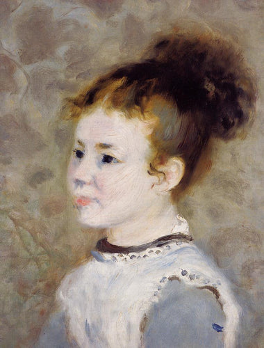 Jeanne Sisley (Pierre-Auguste Renoir) - Reprodução com Qualidade Museu