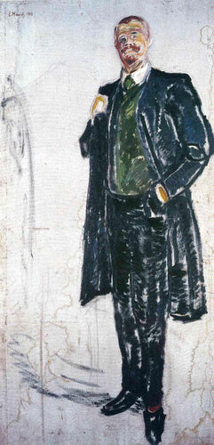 Jens Thiis (Edvard Munch) - Reprodução com Qualidade Museu