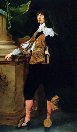Johan Oxenstierna (Anthony van Dyck) - Reprodução com Qualidade Museu
