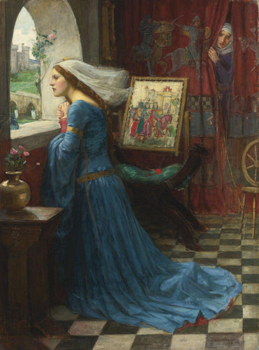 Fair Rosamund (John William Waterhouse) - Reprodução com Qualidade Museu