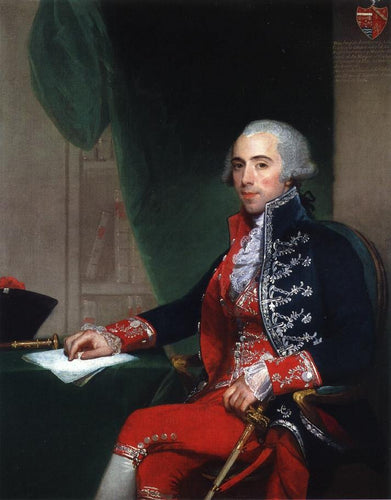 Josef De Jaudenes Y Nebot (Gilbert Stuart) - Reprodução com Qualidade Museu
