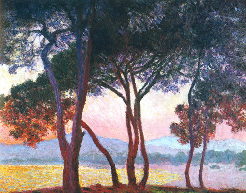 Juan Les Pins (Claude Monet) - Reprodução com Qualidade Museu