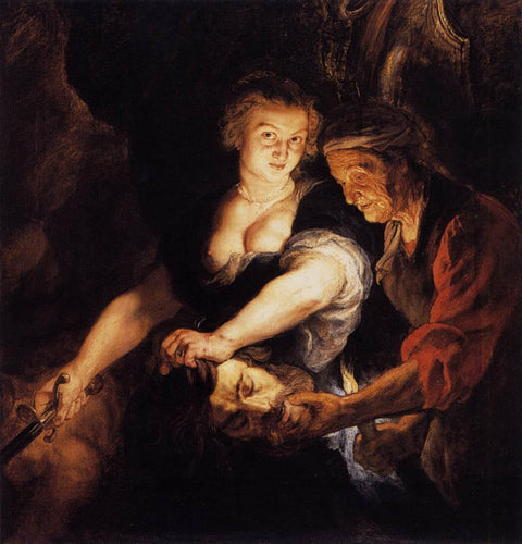 Judith com a cabeça de Holofernes (Peter Paul Rubens) - Reprodução com Qualidade Museu