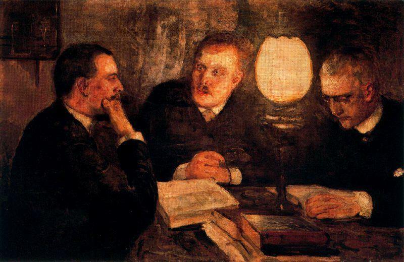 Jurisprudência (Edvard Munch) - Reprodução com Qualidade Museu