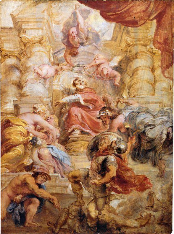 Rei Jaime I da Inglaterra (Peter Paul Rubens) - Reprodução com Qualidade Museu
