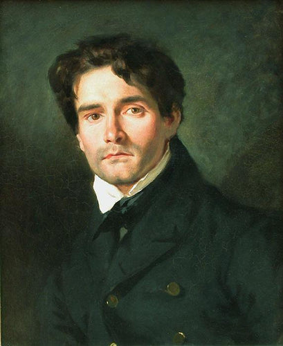 Leon Riesener (Eugene Delacroix) - Reprodução com Qualidade Museu