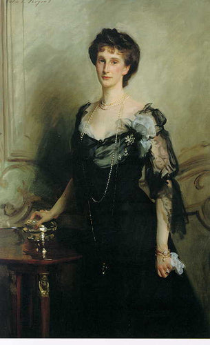 Lady Evelyn Cavendish (John Singer Sargent) - Reprodução com Qualidade Museu