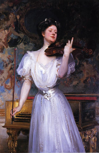 Lady Speyer Leonora Von Stosch (John Singer Sargent) - Reprodução com Qualidade Museu