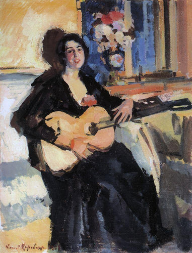 Lady With A Guitar
