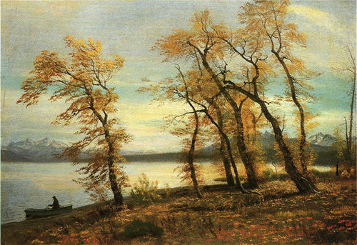 Lake Mary, Califórnia (Albert Bierstadt) - Reprodução com Qualidade Museu