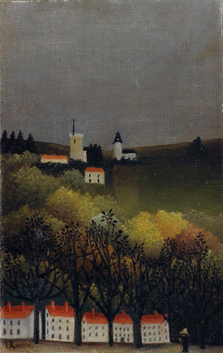 Panorama (Henri Rousseau) - Reprodução com Qualidade Museu