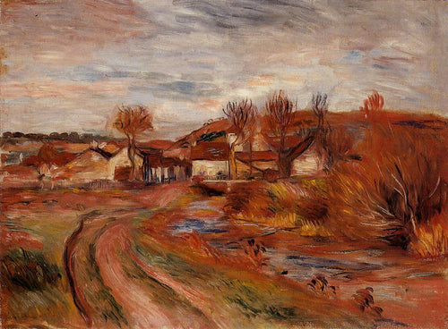 Paisagem na Normandia (Pierre-Auguste Renoir) - Reprodução com Qualidade Museu