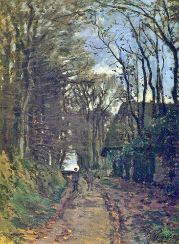 Lane In Normandy (Claude Monet) - Reprodução com Qualidade Museu