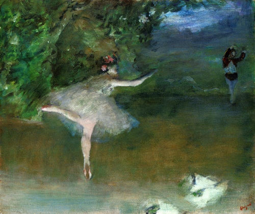 Les Pointes (Edgar Degas) - Reprodução com Qualidade Museu