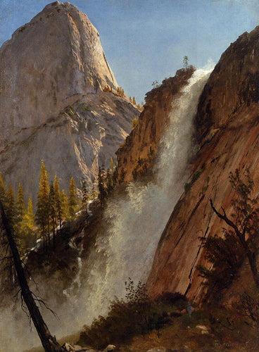 Liberty Cap, Yosemite (Albert Bierstadt) - Reprodução com Qualidade Museu