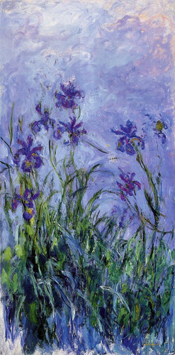 Íris lilás (Claude Monet) - Reprodução com Qualidade Museu