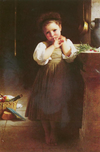 Little Sulky (William-Adolphe Bouguereau) - Reprodução com Qualidade Museu