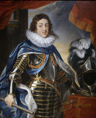 Luís XIII (Peter Paul Rubens) - Reprodução com Qualidade Museu