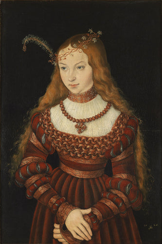 Retrato da Princesa Sibylle Of Cleve