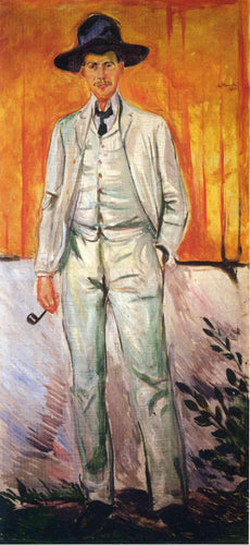 Ludvig Karsten (Edvard Munch) - Reprodução com Qualidade Museu