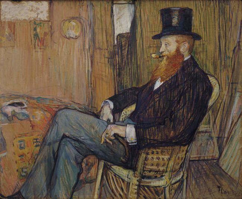 Sr. Lauradour (Henri de Toulouse-Lautrec) - Reprodução com Qualidade Museu