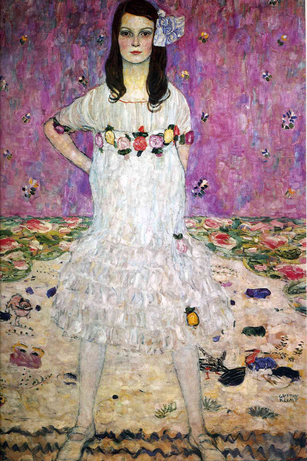 Mada Primavesi (Gustav Klimt) - Reprodução com Qualidade Museu