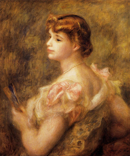 Madame Charles Fray (Pierre-Auguste Renoir) - Reprodução com Qualidade Museu