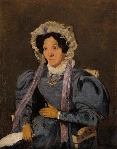 Madame Corot, a mãe dos artistas, nascida Marie Françoise Oberson