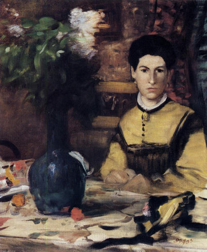 Madame De Rutte (Edgar Degas) - Reprodução com Qualidade Museu