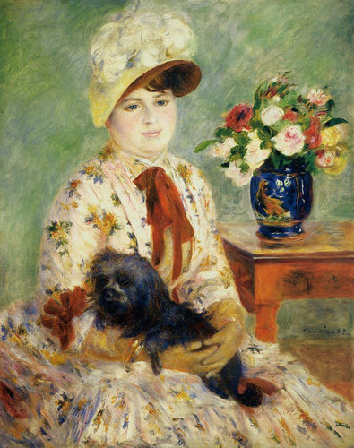 Madame Hagen (Pierre-Auguste Renoir) - Reprodução com Qualidade Museu