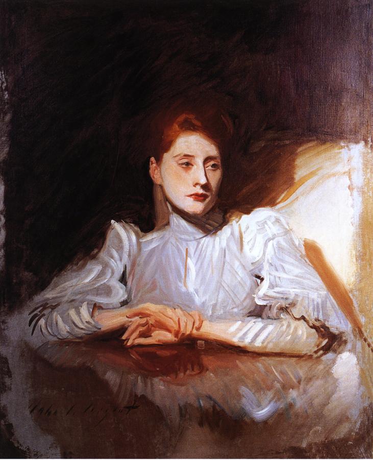 Madame Helleu (John Singer Sargent) - Reprodução com Qualidade Museu