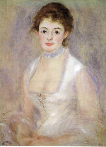 Madame henriot (Pierre-Auguste Renoir) - Reprodução com Qualidade Museu