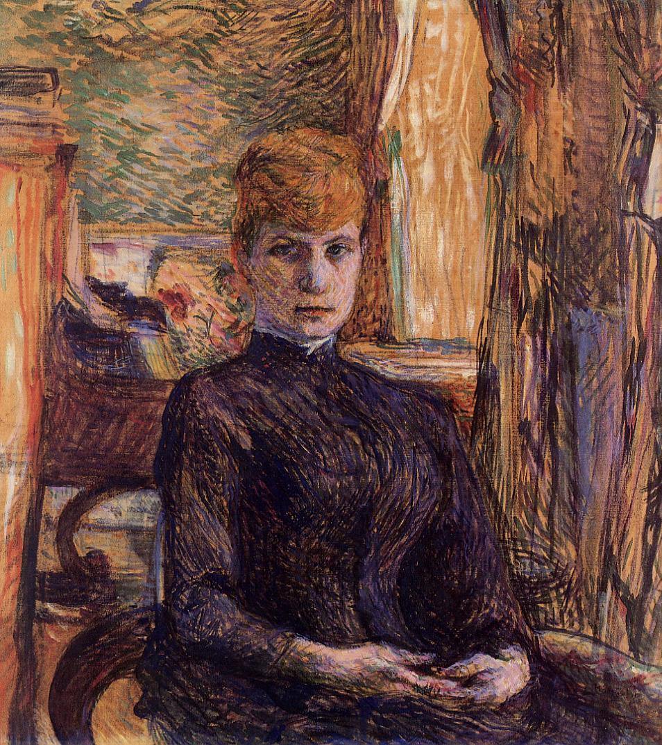 Madame Juliette Pascal (Henri de Toulouse-Lautrec) - Reprodução com Qualidade Museu