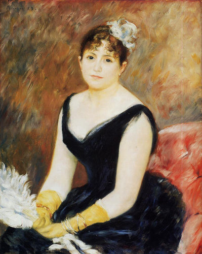 Madame Leon Clapisson (Pierre-Auguste Renoir) - Reprodução com Qualidade Museu
