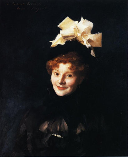 Madame Paul Escudier (John Singer Sargent) - Reprodução com Qualidade Museu