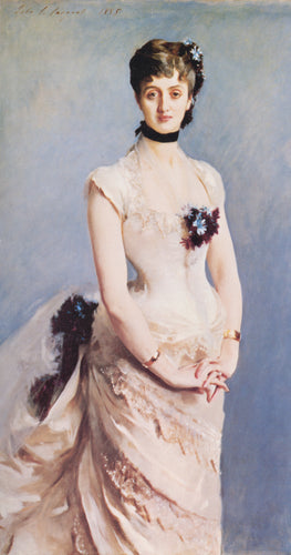 Madame Paul Poirson (John Singer Sargent) - Reprodução com Qualidade Museu