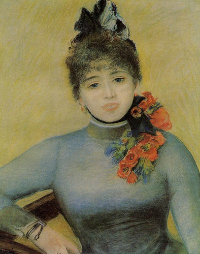 Madame Severine (Pierre-Auguste Renoir) - Reprodução com Qualidade Museu