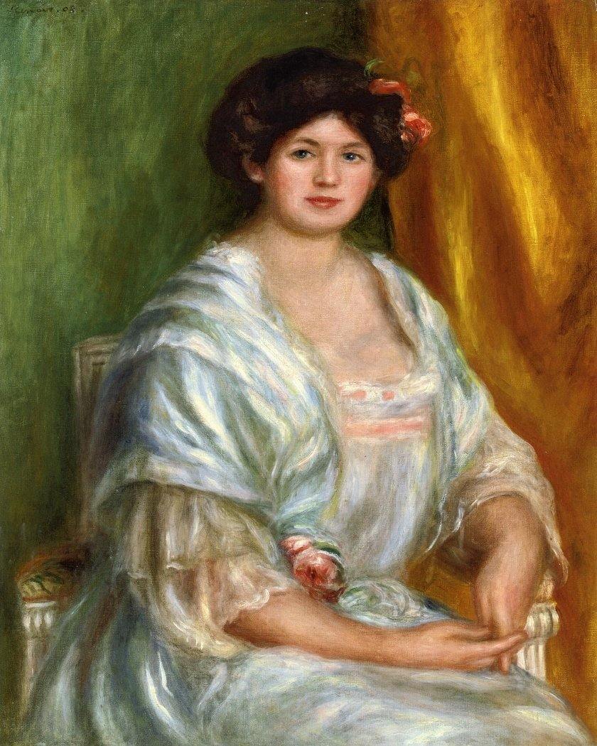 Madame Thurneyssen (Pierre-Auguste Renoir) - Reprodução com Qualidade Museu