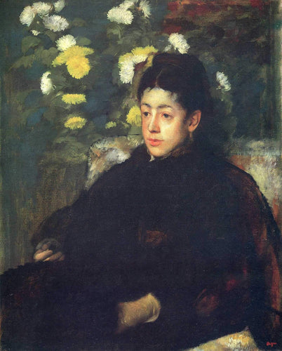 Mademoiselle Malo (Edgar Degas) - Reprodução com Qualidade Museu