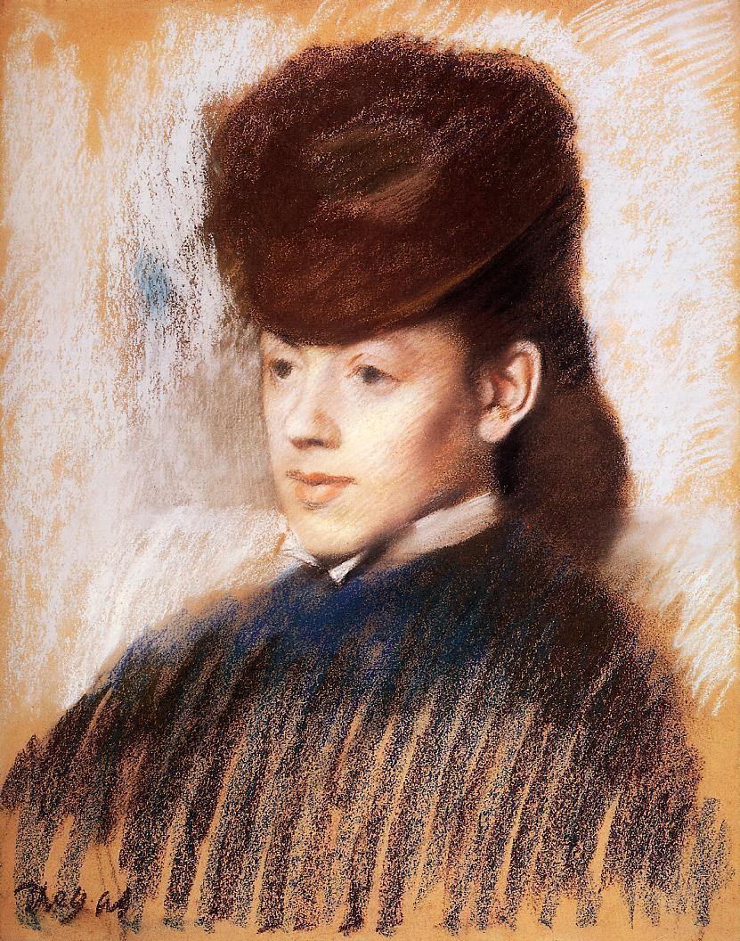 Mademoiselle Malo (Edgar Degas) - Reprodução com Qualidade Museu