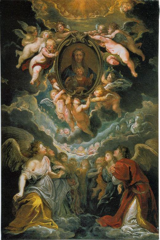Madonna Della Vallicella (Peter Paul Rubens) - Reprodução com Qualidade Museu