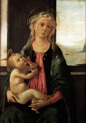 Madonna do Mar (Sandro Botticelli) - Reprodução com Qualidade Museu